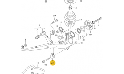 Amortisseur Chassis Sport Arriere A Gaz