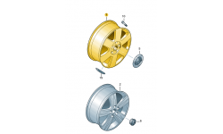 Jantes Alu Chrome Brillant 6jx15h2 Et47 5/112