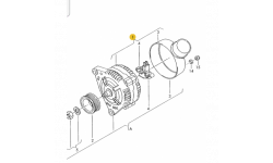 Alternateur Triphase 120a