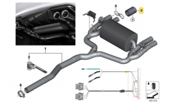 Bmw M2 M3 M4 Embout Echapp Carbone